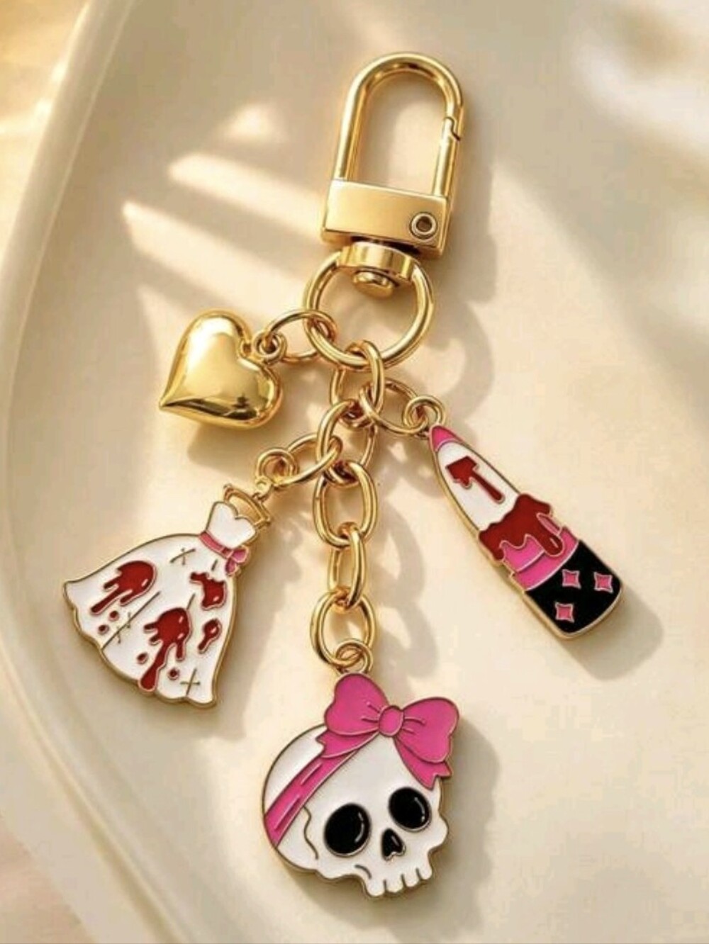 Halloween Charm Bag Charm/ Keychain NEW